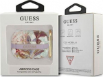 Guess Protective case Flower Strap Collection do AirPods Pro purple