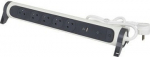 Legrand Protective extension cord 5x2PZ +USB A/C 1.5m black and white
