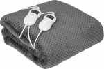 Camry Premium Camry | Electric Heated Blanket | CR 7417 | Number of heating levels 8 | Number of persons 2 | Washable | Remote control | Coral fleece/Polyester | 60 W | Grey
