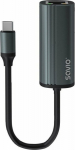 Adapter USB Savio AK-56 USB-C - RJ-45 Czarny (SAVIO AK-56)