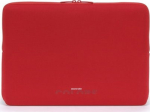 Tucano Colore Second Skin - protective pocket 13/14" for a laptop, punainen