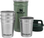 Stanley The Pre-Party Shot Glass Set shot glasses and storage box, Hammertone Green
