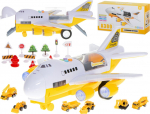 RoGer Transporter Airplane With 6 Construction Vehicles