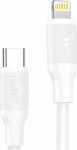 Kabel USB Foneng USB-A - Lightning 1 m White (X80 Type-C to iPhone)