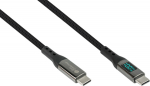 Alcasa Good Connections USB2.0 Lade/-Datenkabel (100W) USB-C 1m