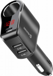 Swissten Car charger 1x USB-C PD / 2x USB-A / CL / LED