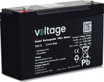 Akumulator AGM Voltage 6V 12Ah VE6-12 (Lifespan 6-9 lat)
