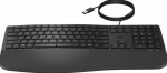 HP 485 Cft Wd Kbd Keyboard, Office Usb Black