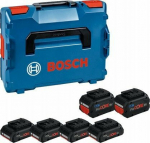 BOS Bosch Bosch 4x battery ProCORE 18V 4.0Ah + 2x battery ProCORE 18V 8.0Ah Professional (blue/black, L-BOXX, AMPShare Alliance)