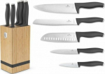 Berlinger Haus KNIFE SET BERLINGER HAUS BH-2968 ANTHRACITE W BAMBOO BLOCK