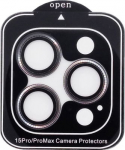Extra Digital Lens shield for APPLE 15 Pro / 15 Pro Max (black)