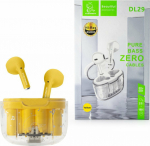 Vega Headphones BLUETOOTH HEADPHONES DENMEN EARBUDS YELLOW DL29 TWS>