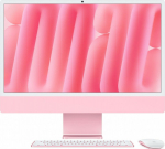 Apple iMac 24 cale: M4 10/10, 16GB, 256GB SSD - Pink