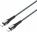 ColorWay Cable Type-C - Type-C (PD Fast Charging 65W) 3.0А, 1m | CW-CBPDCC040-GR