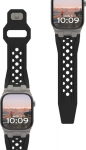 Urban Armor Gear UAG Monarch Strap- Apple Watch Ultra/42/44/45/schwarz/titan