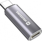 Swissten Textile USB-C / Lightning Adapter