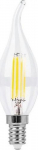 Visional LED Filament bulb E14, C35T, 4W, 520lm, 3000K, 360&deg;