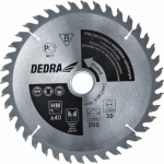 Dedra Saw blade for wood 40z Avg.305x30mm