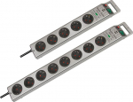 brennenstuhl Super-Solid Line Surge Protector 8-stik 16A Silver