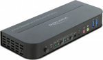 DELOCK DisplayPort 1.4 KVM Switch 8K 30Hz USB 3.0 + Audio
