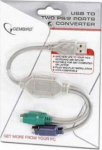 Adapter USB Gembird USB - PS/2 x2 White (UAPS12)