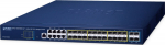 Planet L2+ 24-Port 100/1000X SFP +, 8-Port Shared TP + 4-Port 10G