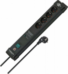 Brennenstuhl Premium Line &Uuml;SS 4fach schwarz *DE* 1.8m