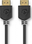 Nedis CVBW35000BK50 - 5 m - HDMI Typ A (Standard) - HDMI Typ A (Standard) - Audio Return Channel (ARC) - Schwarz