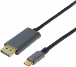 Kabel USB PremiumCord USB-C - DisplayPort 2 m Czarny (ku31dp09)