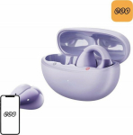 Wireless clip-on headphones QCY Crossky Clip T33 (purple)