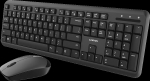 CANYON SET-W20 UK/US Keyboard+Mouse Velvet Wireless Black