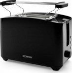 Bomann TA 6065 CB black 2 Slice Toaster