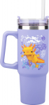 Paladone Minecraft Purple 900 ml Insulated Cup with Straw