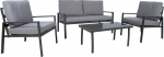 Garden furniture set TIFTON table, sofa, 2 chairs
