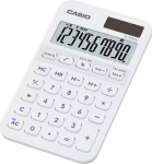 Taskukalkulaator Casio SL-310YC-WE valge - 10 kohaline, tava- ja p&auml;ikesepatarei, Casio loogika