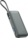 4smarts Enterprise Power bank 165W with included USB-C cable (20000mAh) space grey