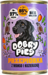 DOBRY PIES Beef with Jerusalem artichoke and rosemary - wet dog food - 400g