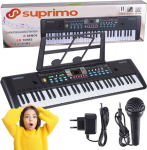 SUPRIMO 605 UFB KEYBOARD organ with microphone for d