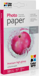 ColorWay Photo Paper, 50 sheets | Premium High Glossy | 255 g/m&sup2; | 10x15