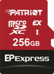 PAT PATRIOT MEMORY EP Express Micro SD Card 256GB Up to 800MBS/600MBS