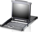 ATE Aten 8 Port 17" LCD KVMP Switch, USB port Integrated - Nordic