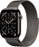 Apple Watch Series 11 GPS + Cellular envelope 46 mm z slate-colored titanium, slate-colored Milanese bracelet M/L