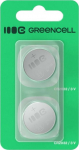 Green Cell Button Batteries CR 2x CR2032
