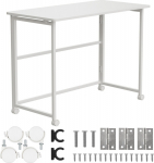 Maclean Desk, a table with wheels MC-1250W 100x50 cm blat, max 50kg White