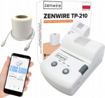 Mini Portable Thermal Label Printer Bluetooth USB-C z Built-in Battery 1500 mAh Zenwire TP-210