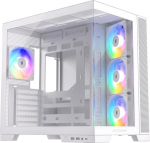 SILENTWARE View A-RGB weiss Tempered Glass x2 - Midi/Minitower - ATX