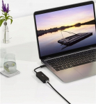 Wentronic Adapter USB-C&trade; Ethernet, czarny
