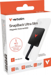 SSD 1TB Verbatim SnapBack Ultra Slim SSD 1TB black