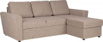Corner sofa bed INGA beige