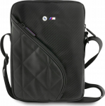 BMW Carbon Pockets & Metal Logo 10" Tablet Bag Black